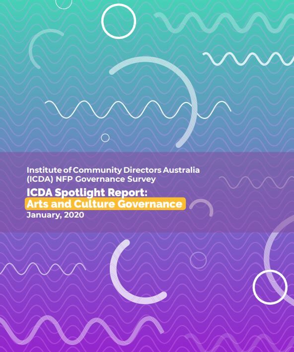 Arts & Culture Governcance Spotlight report cover
