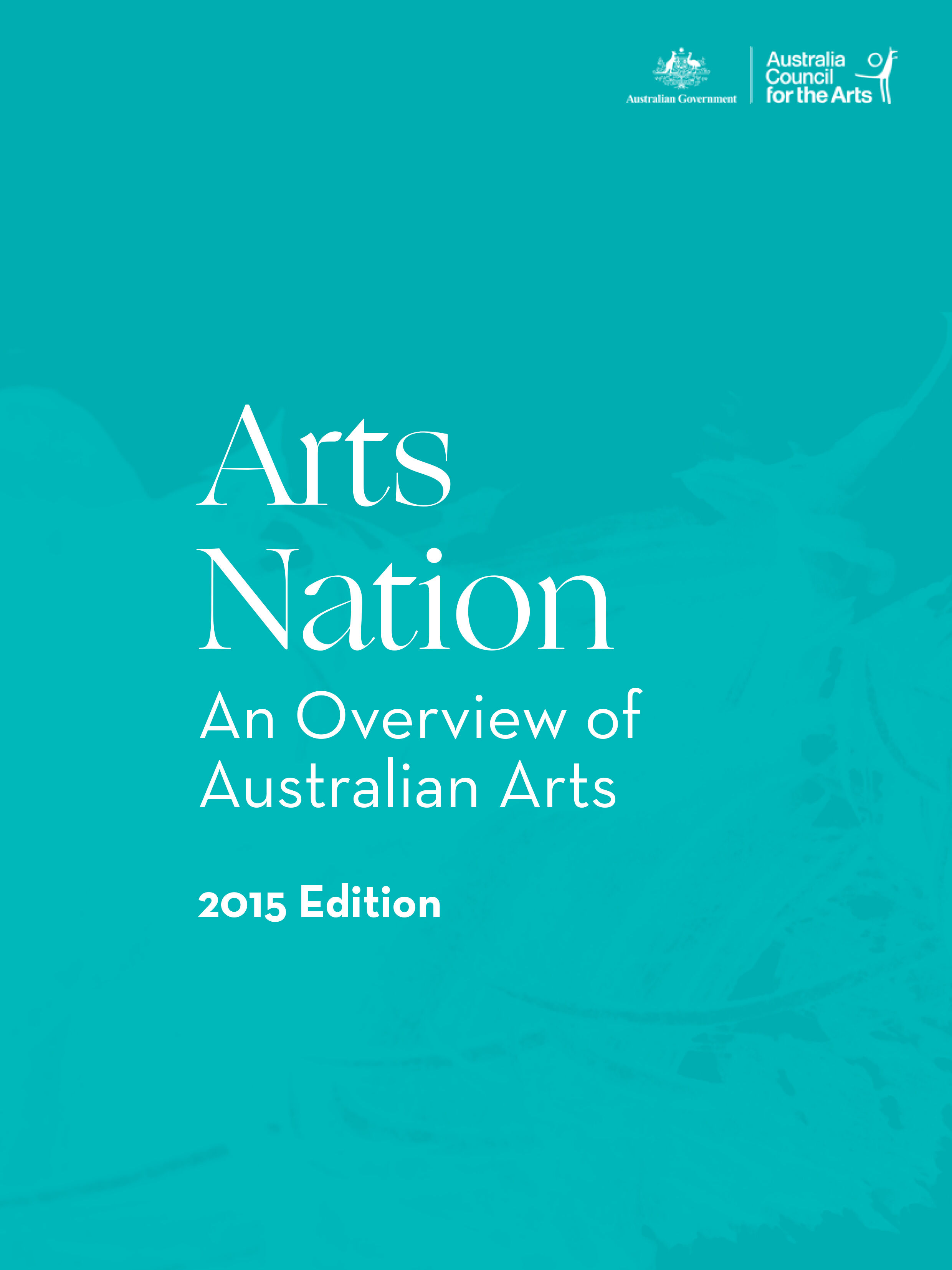 REPORT Industry cover, Arts Nation Oct 2015-1