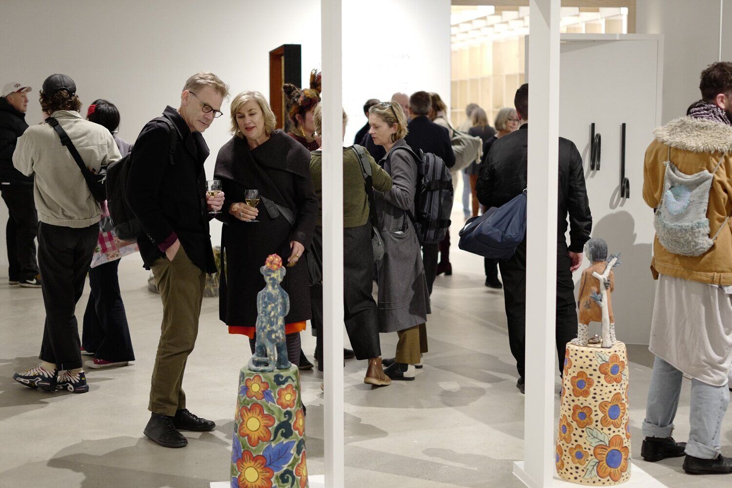 Craft Victoria, Open Door- Contemporary Makers and Designers (opening event), 2019. Curated by Julie Ewington. Photography Thomas Lentini.