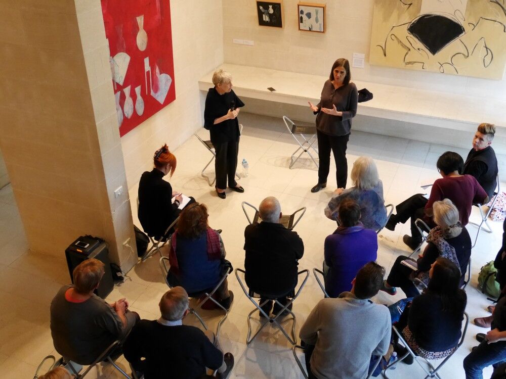 Heide Art Talk with Denise Green and curator Linda Michael for the exhibition Denise Green: The Heide Collection at Heide Museum of Modern Art, 2017. 