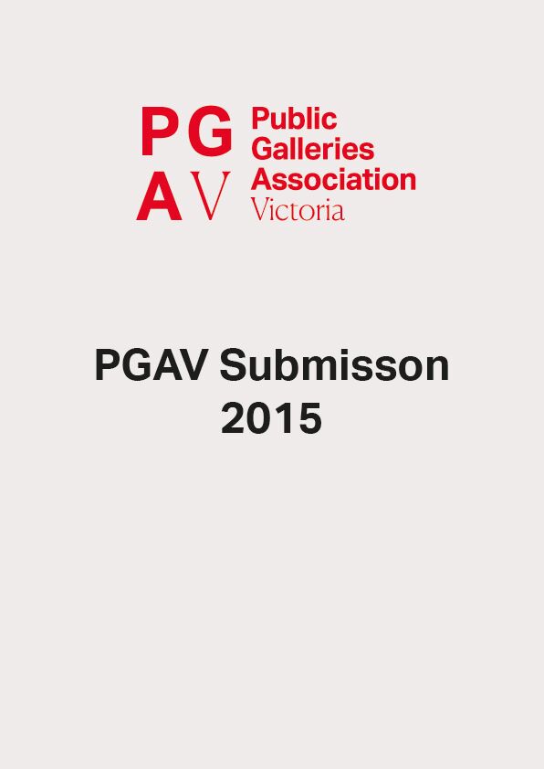 REPORT PGAV Submission 2015