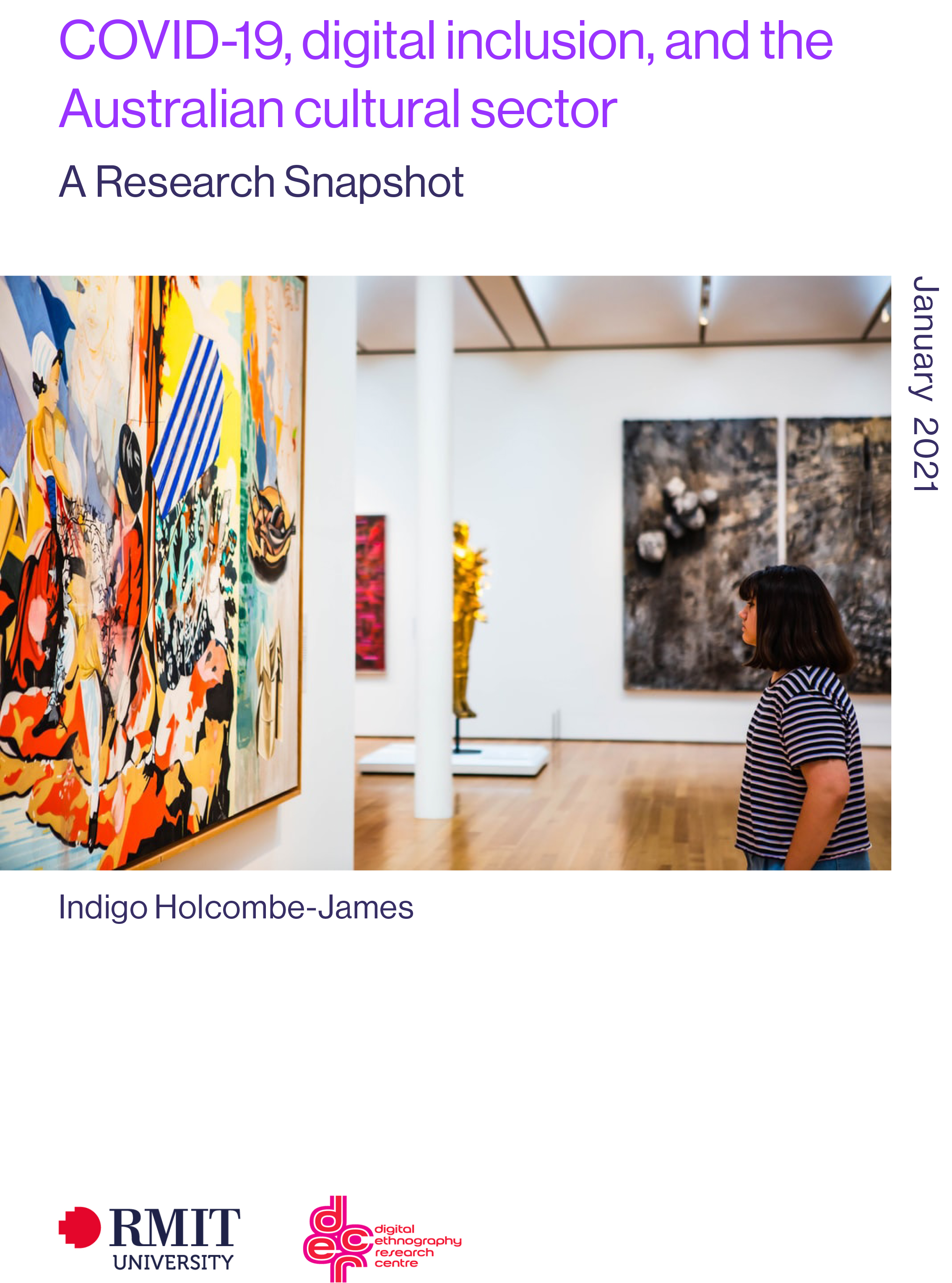 COVID-19, digital inclusion, and the Australian cultural sector: a ...