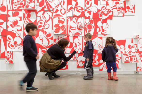  Education week at Heide Museum of Modern Art. Photograph: Jeremy Weihrauch